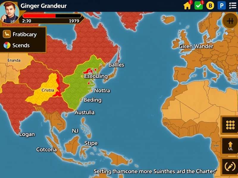 Ginger Grandeur Player Distribution Map