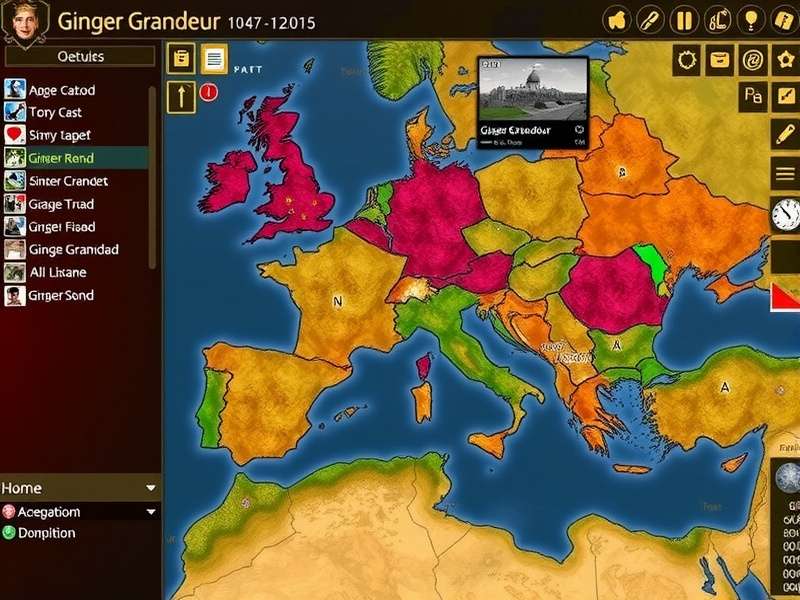 Ginger Grandeur Gameplay Screenshot
